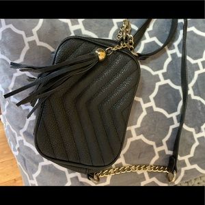 Black Strap Purse